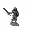 Miniature<Jana Frostwind, Barbarian: Bones USA - Dungeon Dwellers RPR 07025 - Miniature Marvels: Airplane Models & Painted Dice