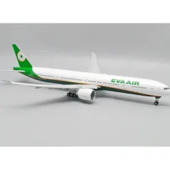 Airplane Model*JC Wings 1:200 Eva Air Boeing 777-300ER XX20011EA (Flaps Down) - Miniature Marvels: Airplane Models & Painted Dice