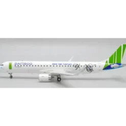 Airplane Model*JC Wings JC2BAV0078 1:200 Bamboo Airways Embraer 190-200LR OY-GDB "Save the Turtles" - Miniature Marvels: Airplane Models & Painted Dice