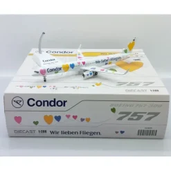 Airplane Model*JC Wings JC2CFG0215 1:200 Condor Boeing 757-300 D-ABON "Wir lieben Fliegen" - Miniature Marvels: Airplane Models & Painted Dice
