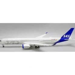 Airplane Model*JC Wings JC2SAS420A 1:200 SAS Scandinavian Airlines Airbus A350-900 SE-RSC (Flaps Down) - Miniature Marvels: Airplane Models & Painted Dice