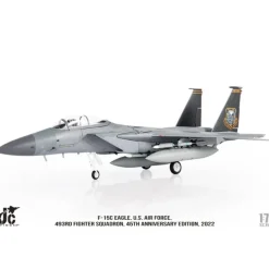 Airplane Model*JC Wings JCW-72-F15-023 1:72 F-15C Eagle USAF 493rd FS, F-15 in Europe 45th Anniversary 2022 - Miniature Marvels: Airplane Models & Painted Dice