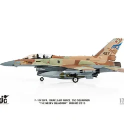 Airplane Model*JC Wings JCW-72-F16-012 1:72 Lockheed F-16I IDF/AF 253rd (Negev) Sqn, #427, Andravida AB, Greece, INIOHOS 2015 - Miniature Marvels: Airplane Models & Painted Dice