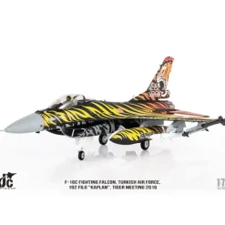 Airplane Model*JC Wings JCW-72-F16-014 1:72 Turkish Air Force F-16C "Kaplan" - Miniature Marvels: Airplane Models & Painted Dice