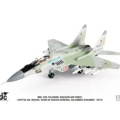 Airplane Model*JC Wings JCW-72-MG29-013 MIG-29S Fulcrum Russian Air Force, "Hero of Russia General Sulambek Oskanov", 2015 - Miniature Marvels: Airplane Models & Painted Dice