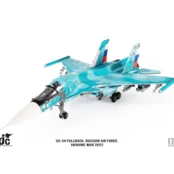 Airplane Model*JC Wings JCW-72-SU34-008 1:72 SU-34 Fullback Russian Air Force, Ukraine War, 2022 - Miniature Marvels: Airplane Models & Painted Dice
