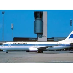 Airplane Model*JC Wings LH4ICE307 1:400 Icelandair Boeing 737-400 TF-FIA - Miniature Marvels: Airplane Models & Painted Dice
