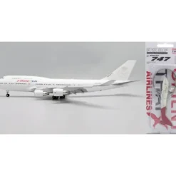 Airplane Model*JC Wings LH2OEA255 1:200 Orient Thai Airlines Boeing 747-400 HS-STC (with FWDP keychain) - Miniature Marvels: Airplane Models & Painted Dice