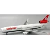 Airplane Model*JC Wings LH2SWR147 1:200 Swissair Asia MD-11 HB-IWN - Miniature Marvels: Airplane Models & Painted Dice