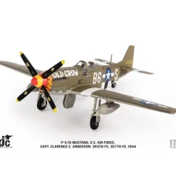 Airplane Model*JC Wings Military JCW-72-P51-004 1:72 P-51D Mustang Capt. Bud Anderson, 363th FS, 357th FG, - Miniature Marvels: Airplane Models & Painted Dice