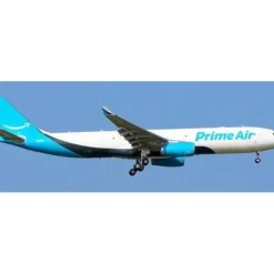 Airplane Model*JC Wings SA4HAL031 1:400 Amazon Prime Air Airbus A330-300P2F - Miniature Marvels: Airplane Models & Painted Dice