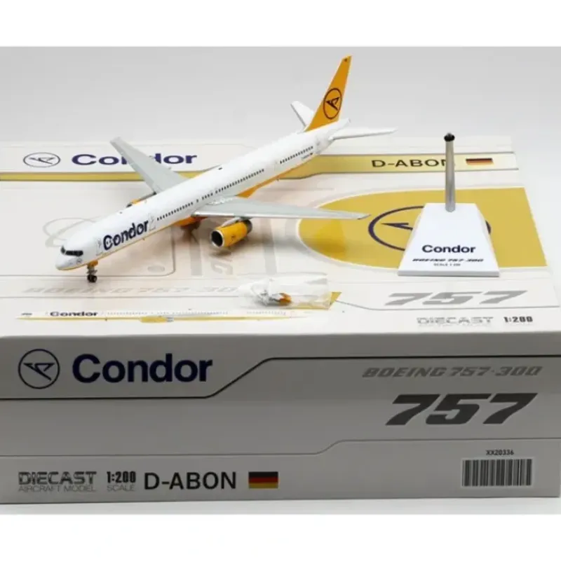 Airplane Model*JC Wings XX20336 1:200 Condor Boeing 757-300 - Miniature Marvels: Airplane Models & Painted Dice