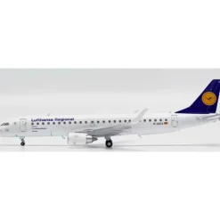 Airplane Model*JC Wings XX40124 1:400 Lufthansa Regional Embraer ERJ-190LR D-AECA - Miniature Marvels: Airplane Models & Painted Dice