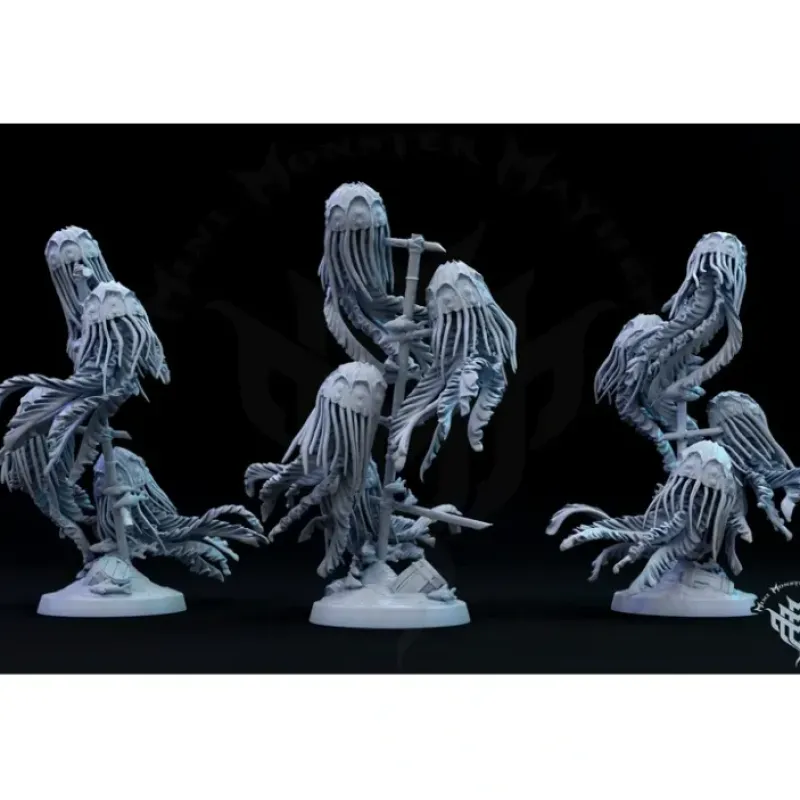 Miniature<Jellyfish Swam - Miniature Marvels: Airplane Models & Painted Dice