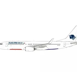 Airplane Model**Jfox JF-737-8-030 1:200 Aeromexico Boeing 737-800 - Miniature Marvels: Airplane Models & Painted Dice