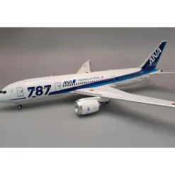 Airplane Model*JFox JF-787-8-002 1:200 ANA Boeing 787-8 JA824A - Miniature Marvels: Airplane Models & Painted Dice