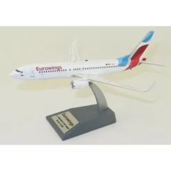 Airplane Model**JFox JF-737-8-005 1:200 Eurowings Boeing 737-800 D-ABAF - Miniature Marvels: Airplane Models & Painted Dice
