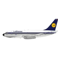 Airplane Model**JFox JF-737-2-010 1:200 Lufthansa Boeing 737-200 - Miniature Marvels: Airplane Models & Painted Dice
