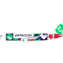 Airplane Model*JFox JF-737-8-008 1:200 Peterpan Boeing 737-800 PH-HSI - Miniature Marvels: Airplane Models & Painted Dice