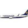 Airplane Model*JFox JF-737-8-021 1:200 Ryanair Boeing 737-800 G-RUKG - Miniature Marvels: Airplane Models & Painted Dice