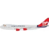 Airplane Model**JFox JF-747-2-035 1:200 Virgin Atlantic Boeing 747-200 - Miniature Marvels: Airplane Models & Painted Dice
