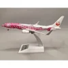 Airplane Model*JFox JF-737-8-041 737-8Q3 Japan Transocean Air (Sakura Jinbei Livery) JA06RK - Miniature Marvels: Airplane Models & Painted Dice