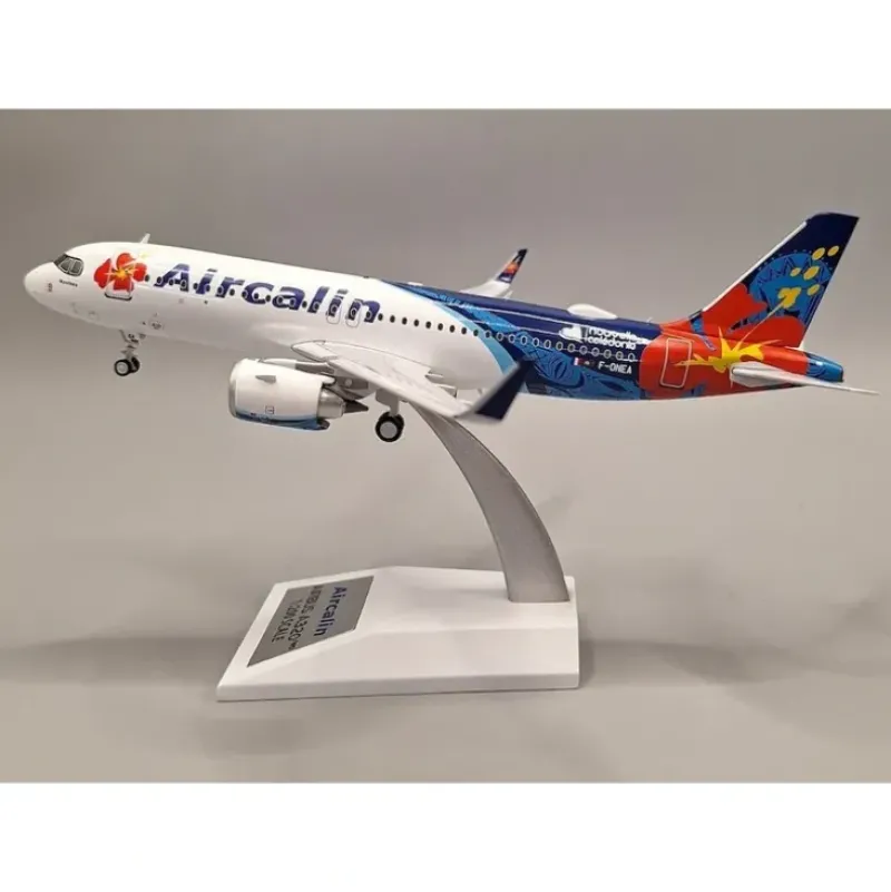 Airplane Model*JFox JF-A320-052 1:200 Air Caledonie International A320-251N Nouma F-ONEA - Miniature Marvels: Airplane Models & Painted Dice