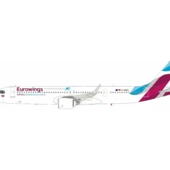 Airplane Model*JFox JF-A321-038 1:200 A321-251NX Eurowings D-AEEA - Miniature Marvels: Airplane Models & Painted Dice