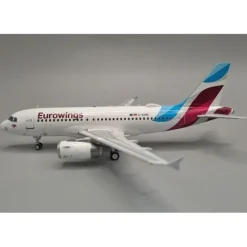 Airplane Model*JFox JF-A319-008 1:200 Eurowings Airbus A319 - Miniature Marvels: Airplane Models & Painted Dice