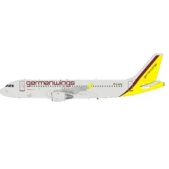 Airplane Model**Jfox Jf-A320-040 1:200 Germanwings Airbus A320 - Miniature Marvels: Airplane Models & Painted Dice