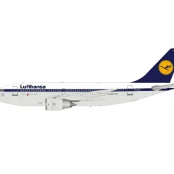 Airplane Model*JFox JF-A310-2-001 1:200 Lufthansa Airbus A310 - Miniature Marvels: Airplane Models & Painted Dice