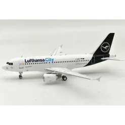Airplane Model*JFox JF-A319-021 A319 Lufthansa City D-ABGH - Miniature Marvels: Airplane Models & Painted Dice