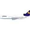 Airplane Model*JFox JF-DC10-3-010 1:200 Lufthansa McDonnell Douglas DC-10-30 - Miniature Marvels: Airplane Models & Painted Dice