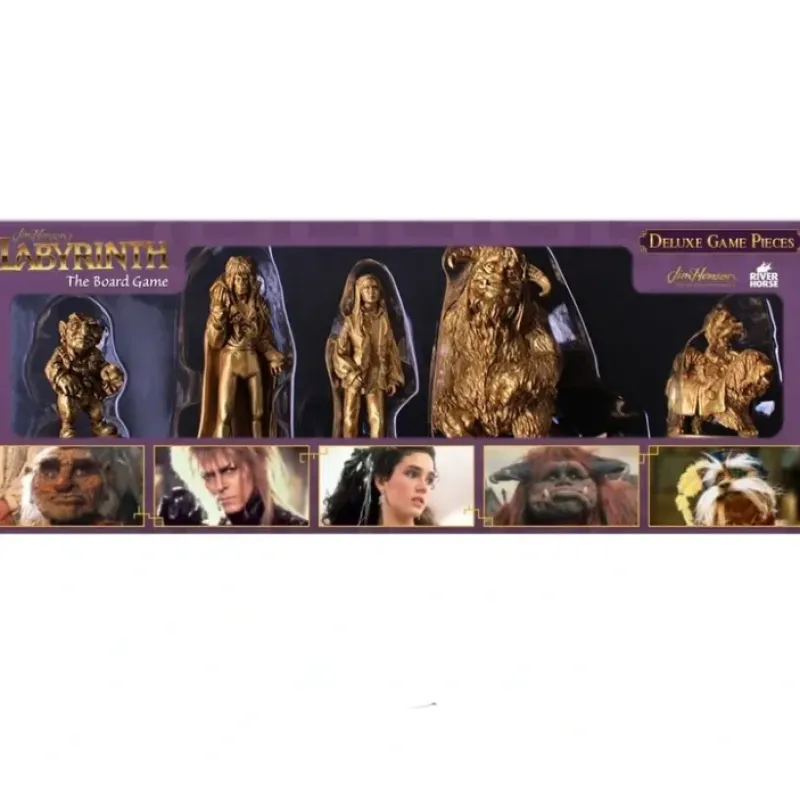 Board Game<Jim Henson's Labyrinth: The Board Game Deluxe Game Pieces RHL RHLAB003 - Miniature Marvels: Airplane Models & Painted Dice