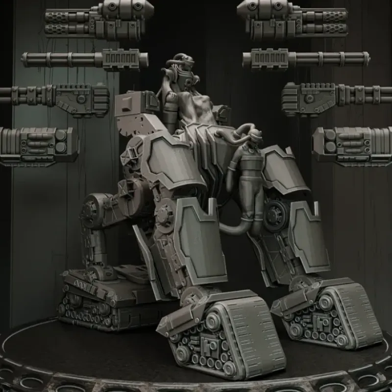 Miniature<Juggernaut High Stance - Miniature Marvels: Airplane Models & Painted Dice