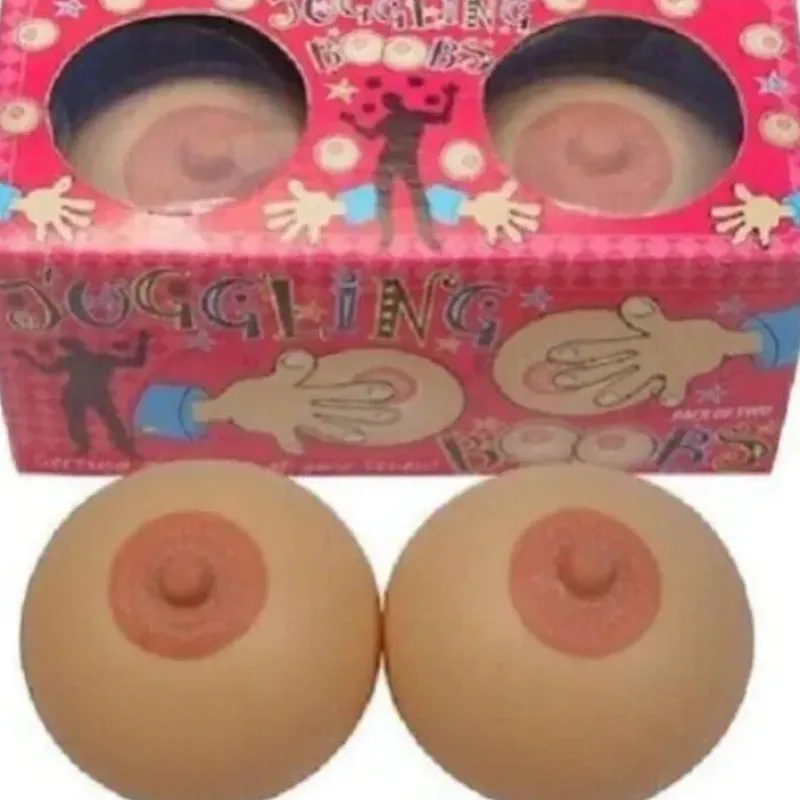 Egpull<Juggling Boobs - Funny Stress Squeeze Boobies Adult Novelty Gift - Miniature Marvels: Airplane Models & Painted Dice