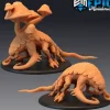 Miniature<Jungle Creeper Set - Miniature Marvels: Airplane Models & Painted Dice