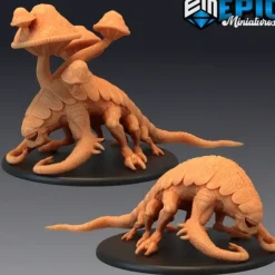 Miniature<Jungle Creeper Set - Miniature Marvels: Airplane Models & Painted Dice