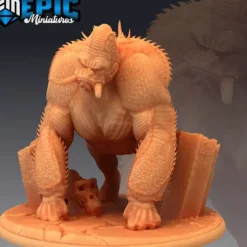 Miniature<Jungle Kong - Miniature Marvels: Airplane Models & Painted Dice