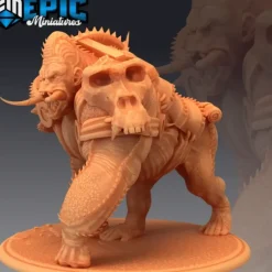 Miniature<Jungle Kong Walking - Miniature Marvels: Airplane Models & Painted Dice