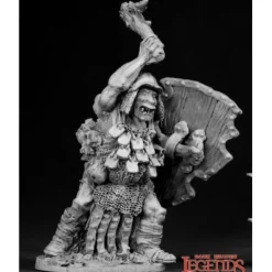 Miniature<Kagunk Ogre Chieftan: Dark Heaven Legends RPR 02325 - Miniature Marvels: Airplane Models & Painted Dice