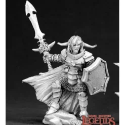 Miniature<Kalrix, Male Warrior: Dark Heaven Legends RPR 03307 - Miniature Marvels: Airplane Models & Painted Dice