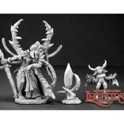 Miniature<Kal'Valanis, Lich Queen: Dark Heaven Legends RPR 03187 - Miniature Marvels: Airplane Models & Painted Dice