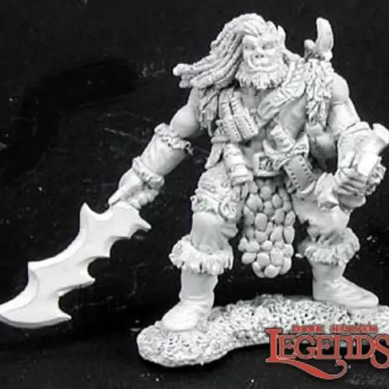 Miniature<Kanaag Half Orc: Dark Heaven Legends RPR 02898 - Miniature Marvels: Airplane Models & Painted Dice