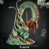 Miniature<Kepesk (Ancient Sea Dragon) - Miniature Marvels: Airplane Models & Painted Dice