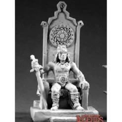 Miniature<King Angus Stormhand: Dark Heaven Legends RPR 02082 - Miniature Marvels: Airplane Models & Painted Dice