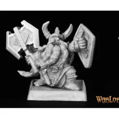 Miniature<King Axehelm Of Kragmarr: Warlord RPR 14561 - Miniature Marvels: Airplane Models & Painted Dice
