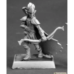Miniature<Kiramor the Forest Shadow: Pathfinder RPR 60101 - Miniature Marvels: Airplane Models & Painted Dice