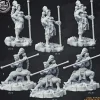 Miniature<Kiroda "The Monk" - Miniature Marvels: Airplane Models & Painted Dice