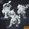 Miniature<Klamlog - Miniature Marvels: Airplane Models & Painted Dice